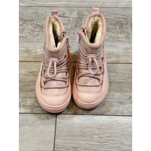 Cat & Jack toddler girls pink winter snow boots size 6 - Picture 2 of 10